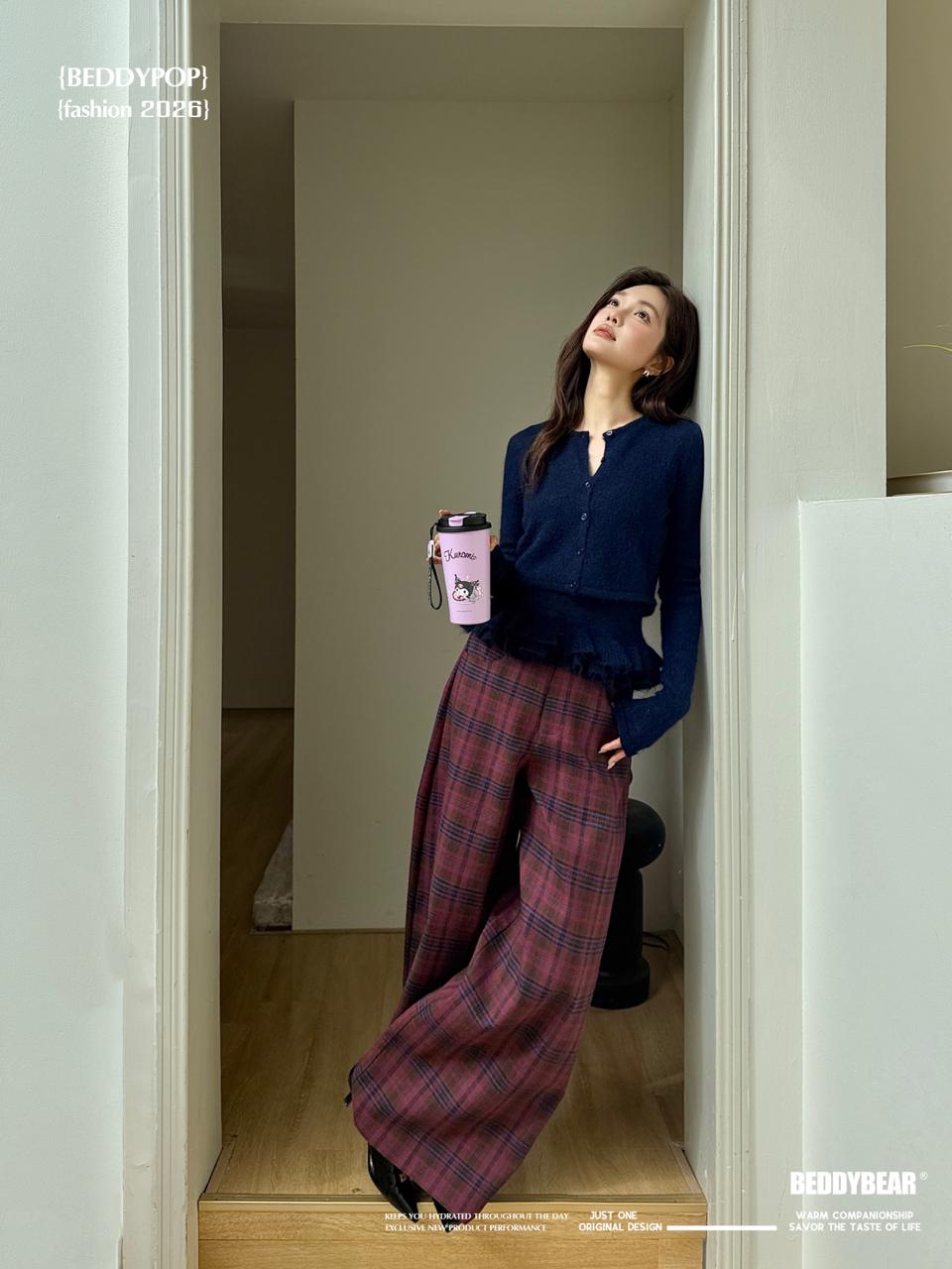 杯具熊酷洛米联名保温杯展示图3